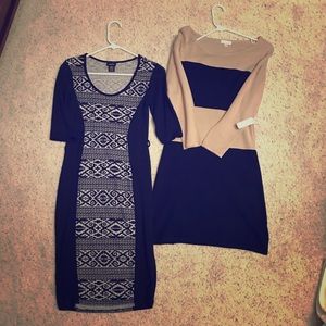 Lot of 2 Sweater Dresses